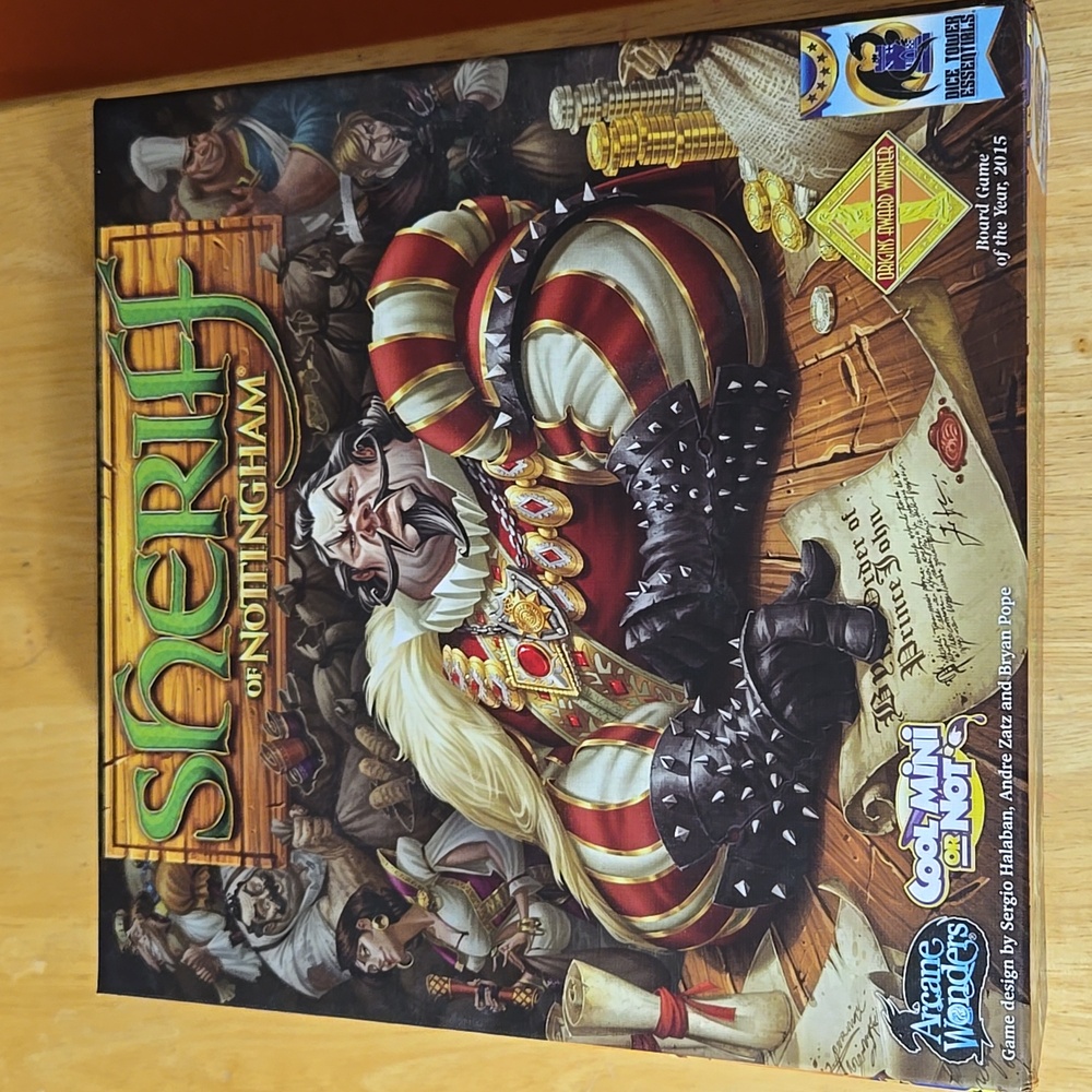Sheriff of Nottingham Arcane Wonders Board Family Game